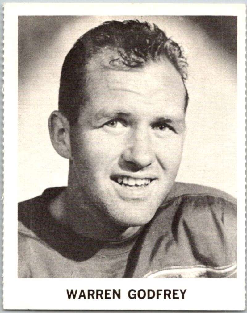 1965-66 Coca-Cola #38 Warren Godfrey Detroit Red Wings X0059