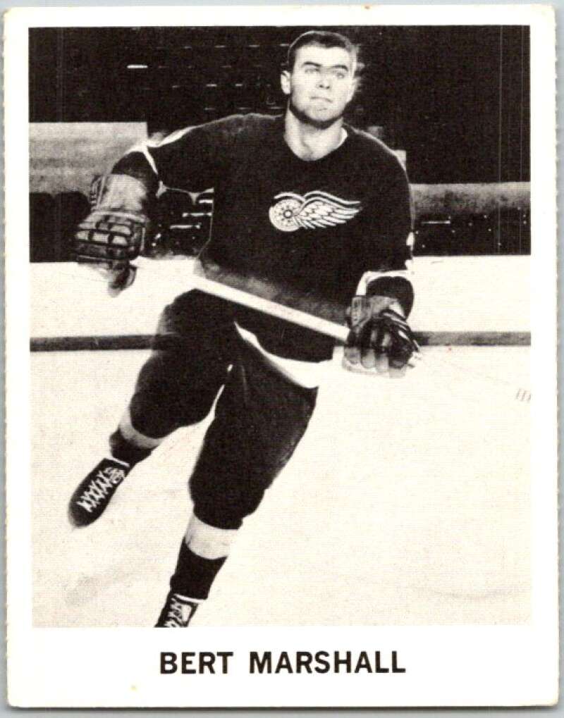 1965-66 Coca-Cola #39 Bert Marshall Detroit Red Wings X0060