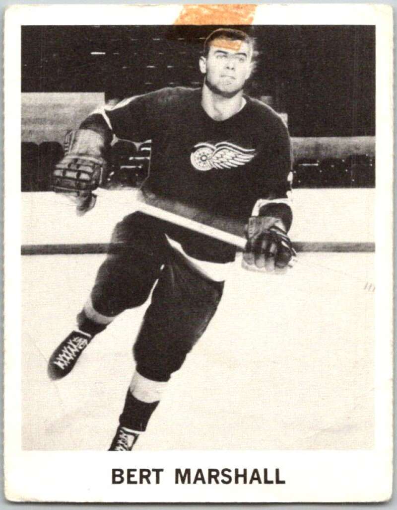 1965-66 Coca-Cola #39 Bert Marshall Detroit Red Wings X0061
