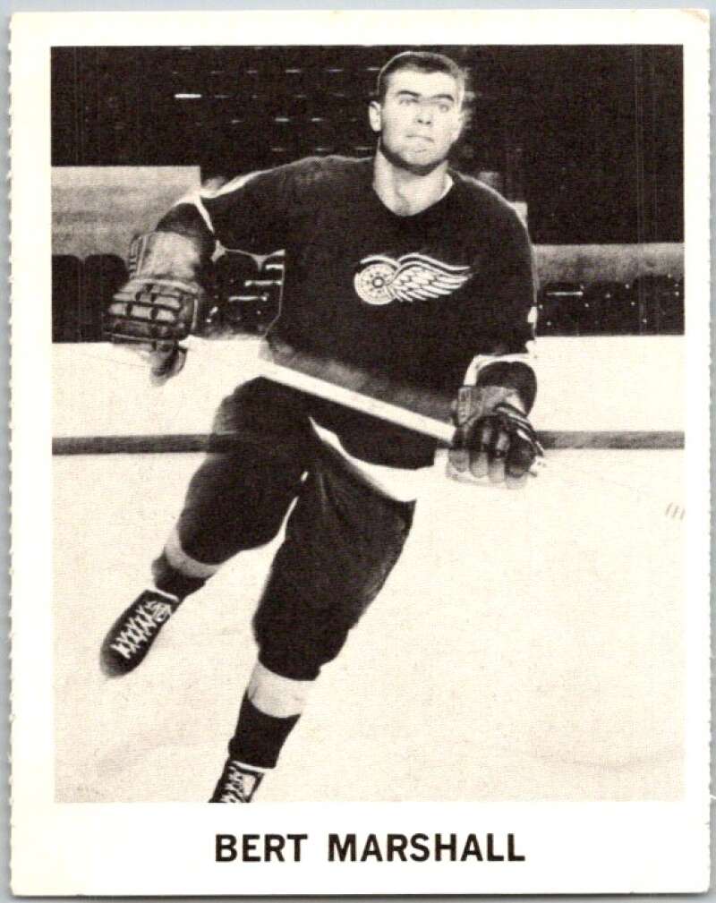 1965-66 Coca-Cola #39 Bert Marshall Detroit Red Wings X0062