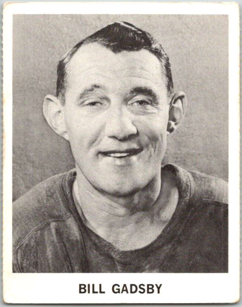 1965-66 Coca-Cola #40 Bill Gadsby Detroit Red Wings X0065