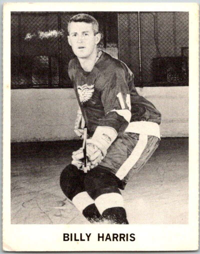 1965-66 Coca-Cola #47 Billy Harris Detroit Red Wings X0077