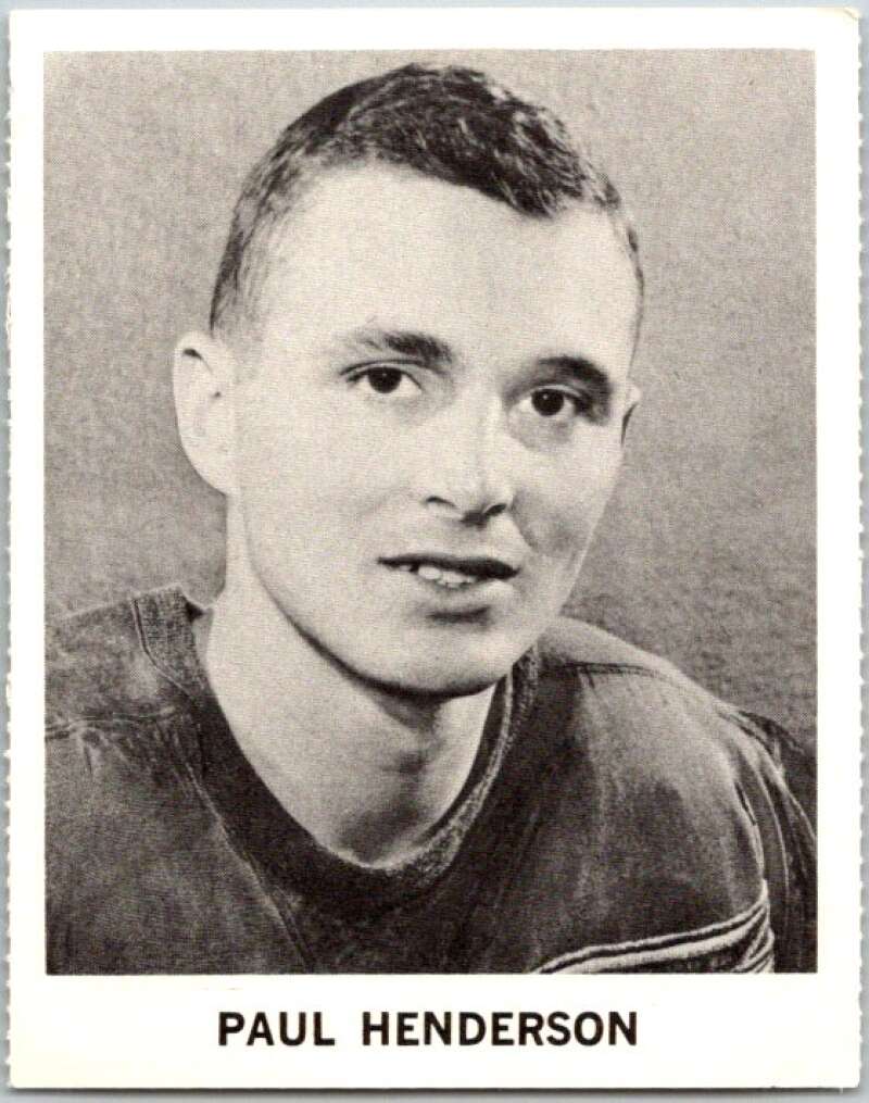 1965-66 Coca-Cola #50 Paul Henderson Detroit Red Wings X0084