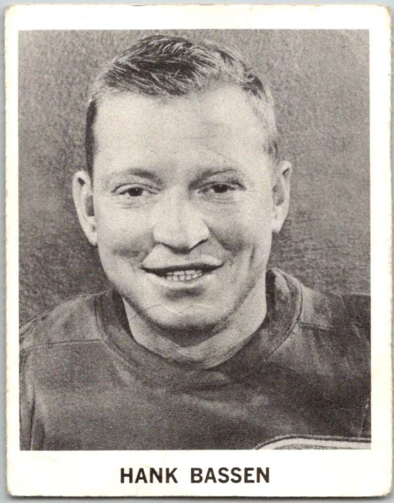 1965-66 Coca-Cola #54 Hank Bassen Detroit Red Wings X0091