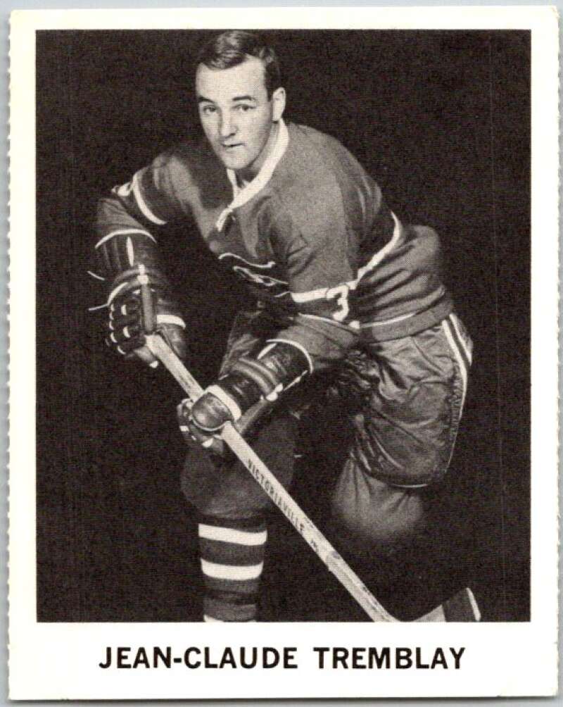 1965-66 Coca-Cola #57 J.C. Tremblay Montreal Canadiens X0097