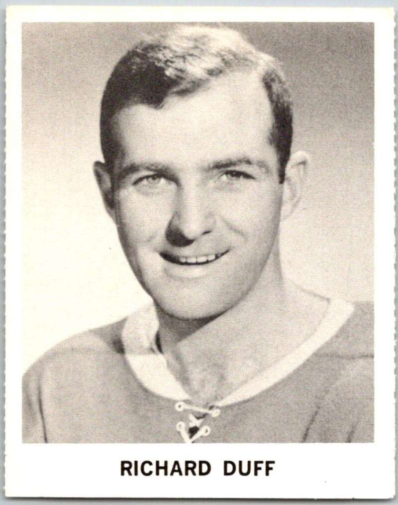 1965-66 Coca-Cola #60 Dick Duff Montreal Canadiens X0100