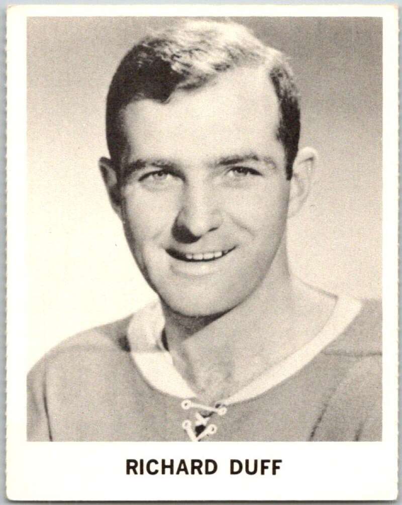 1965-66 Coca-Cola #60 Dick Duff Montreal Canadiens X0101
