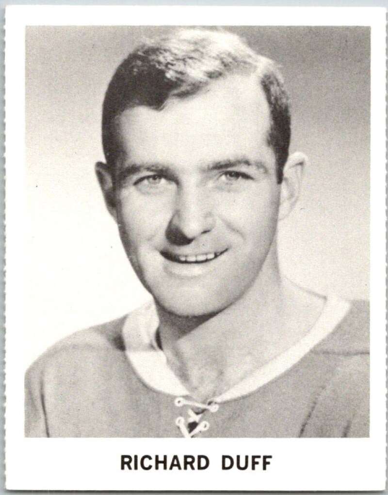 1965-66 Coca-Cola #60 Dick Duff Montreal Canadiens X0102