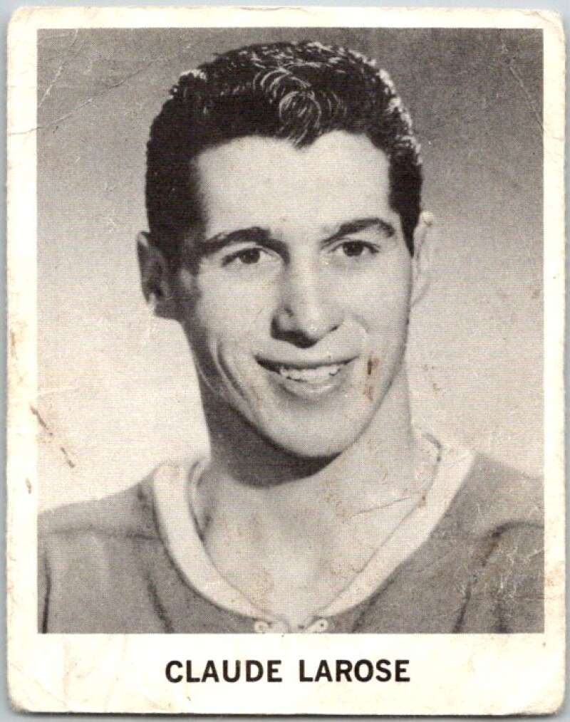 1965-66 Coca-Cola #62 Claude Larose Montreal Canadiens X0105