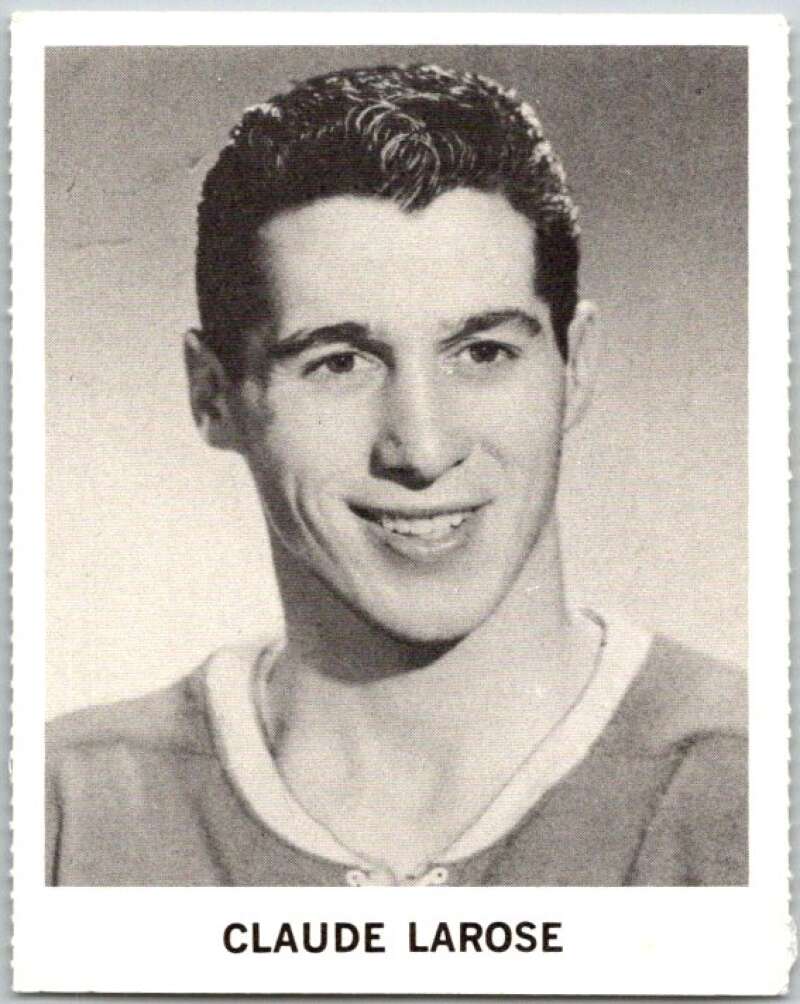 1965-66 Coca-Cola #62 Claude Larose Montreal Canadiens X0106