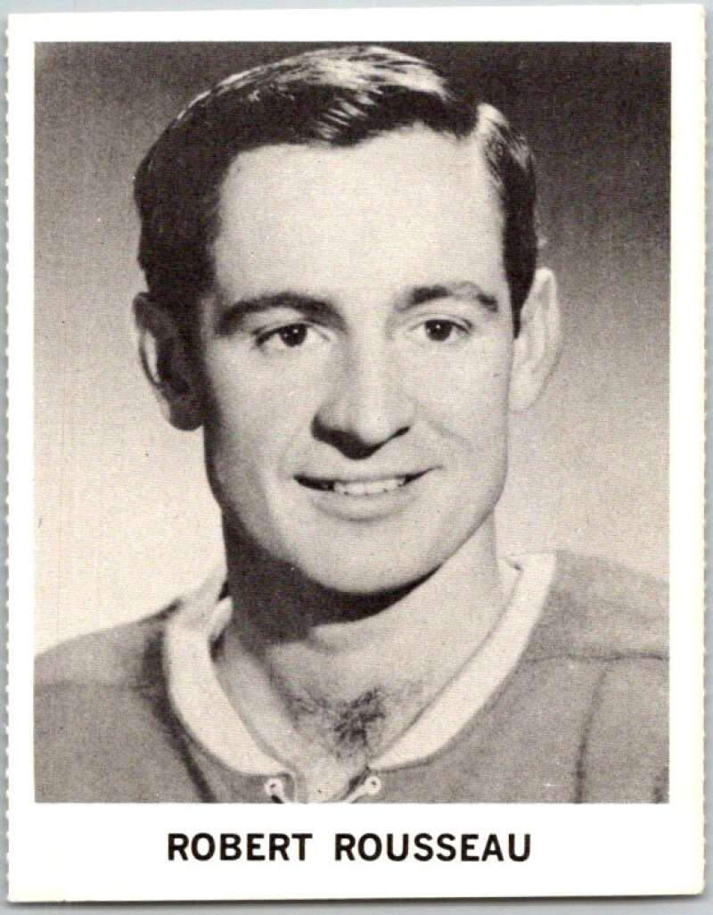 1965-66 Coca-Cola #65 Bobby Rousseau Montreal Canadiens X0110