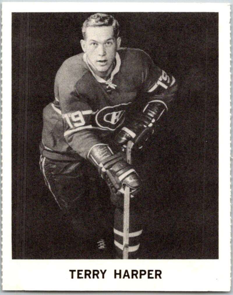 1965-66 Coca-Cola #68 Terry Harper Montreal Canadiens X0113
