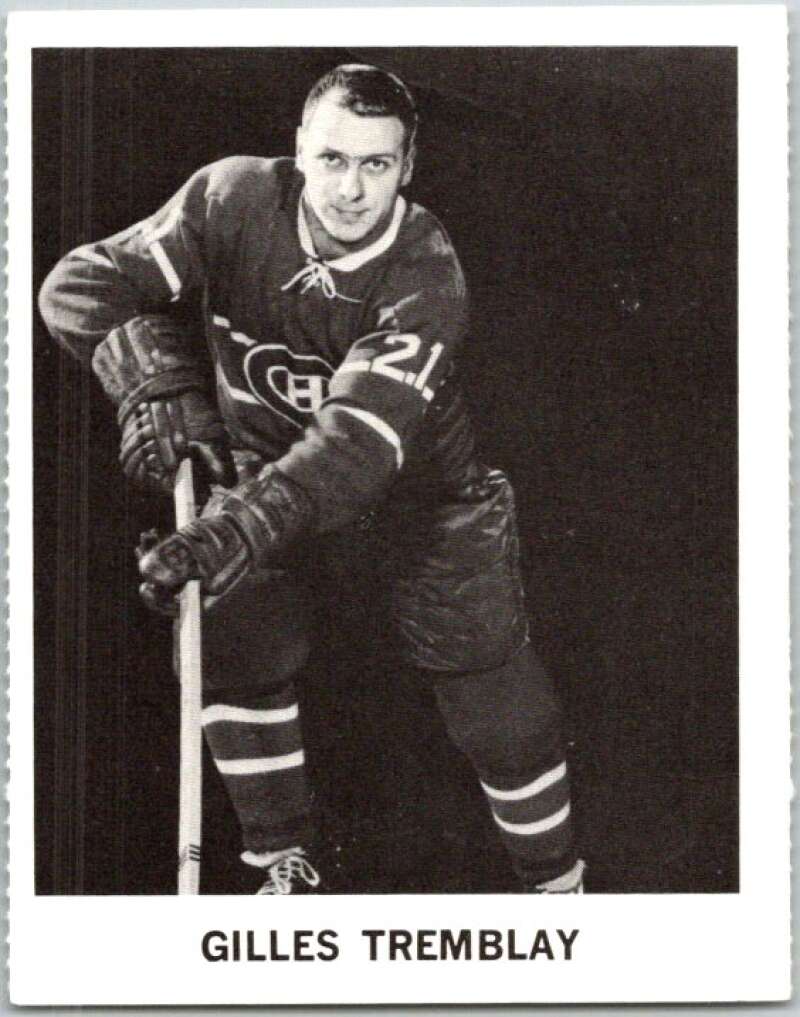 1965-66 Coca-Cola #69 Gilles Tremblay Montreal Canadiens X0115