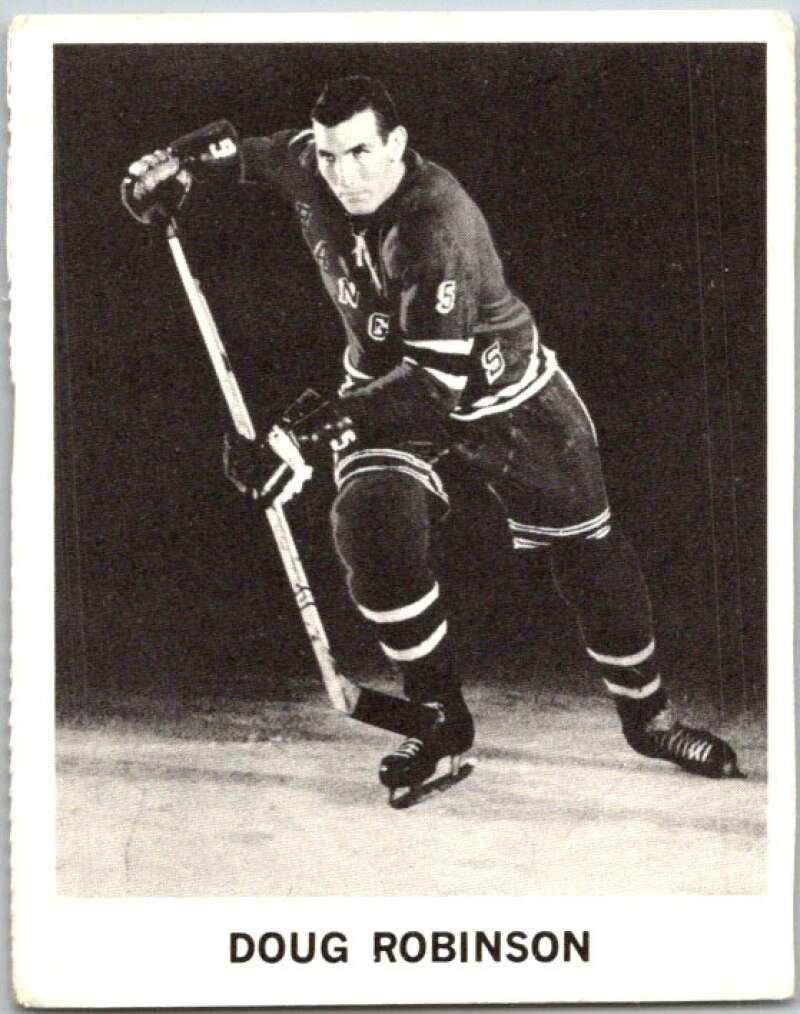 1965-66 Coca-Cola #77 Doug Robinson New York Rangers X0128
