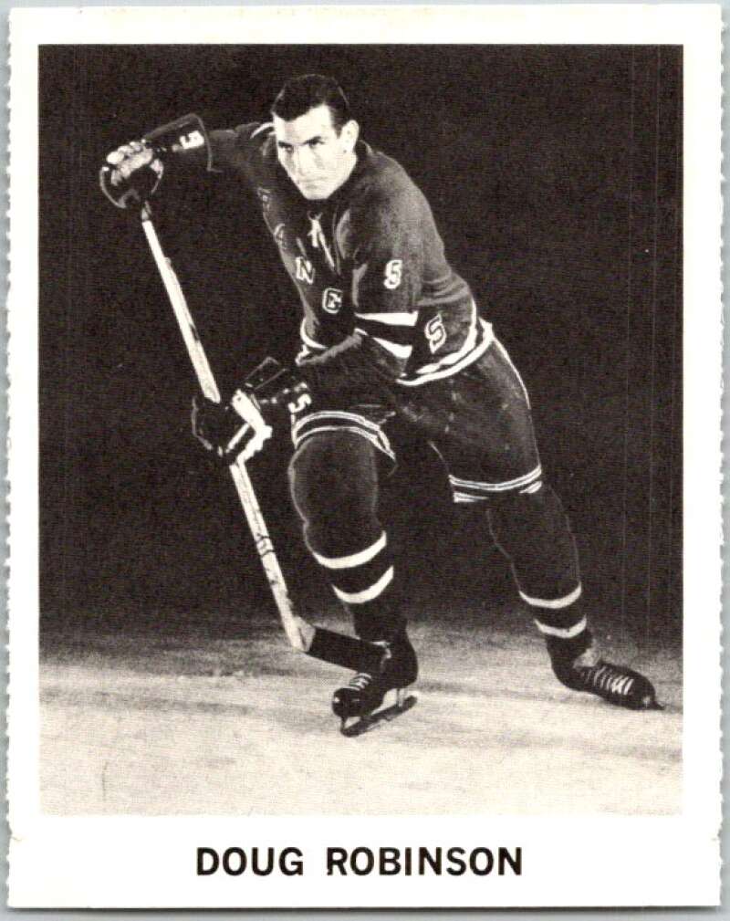 1965-66 Coca-Cola #77 Doug Robinson New York Rangers X0129