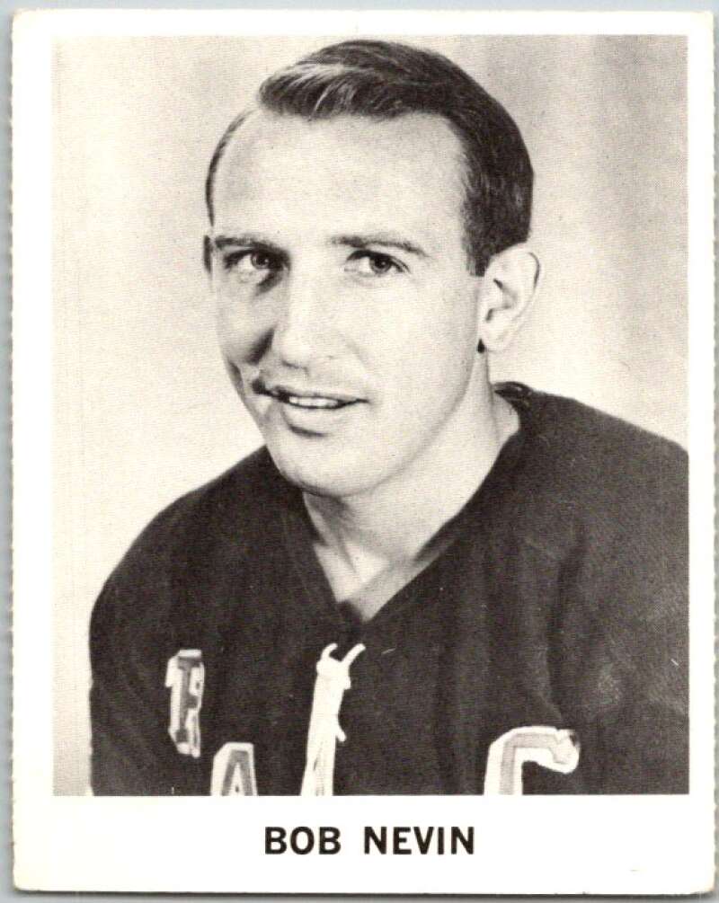1965-66 Coca-Cola #80 Bob Nevin New York Rangers X0134
