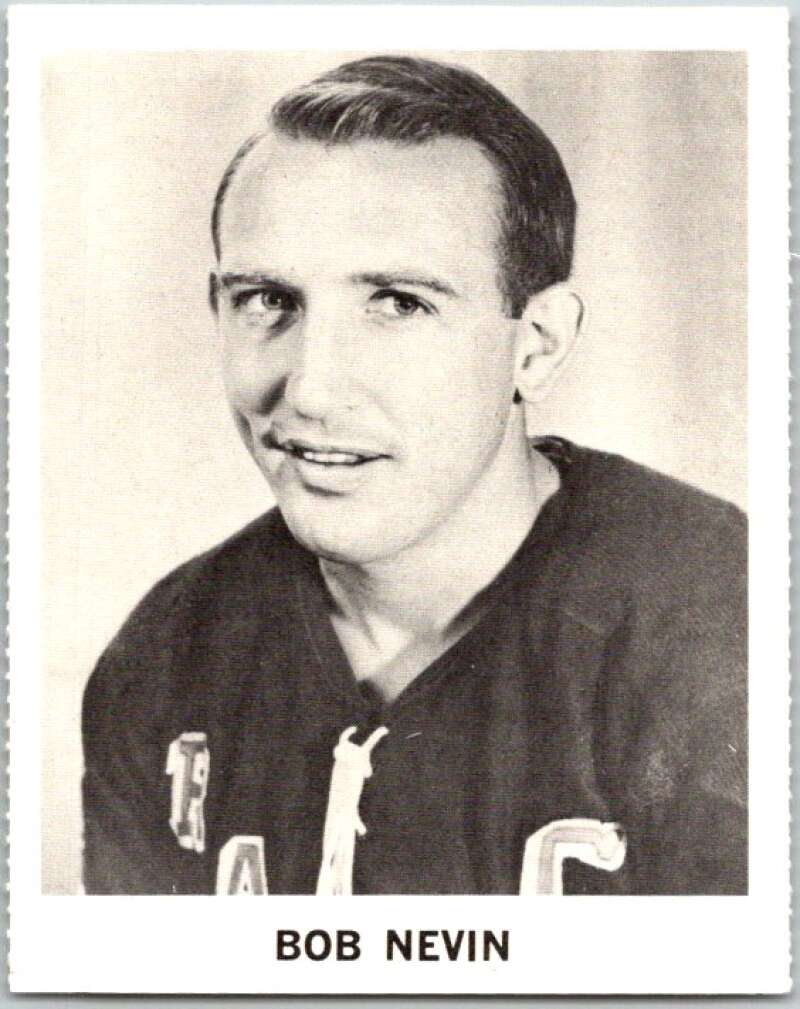 1965-66 Coca-Cola #80 Bob Nevin New York Rangers X0135