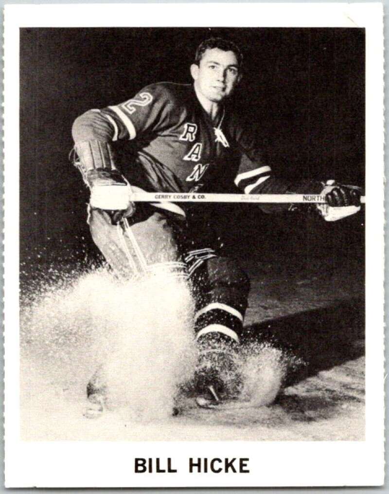 1965-66 Coca-Cola #83 Bill Hicke New York Rangers X0140