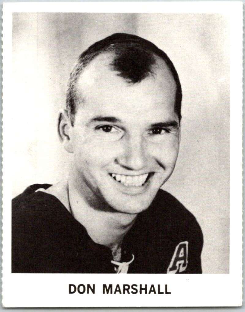 1965-66 Coca-Cola #89 Don Marshall New York Rangers X0151