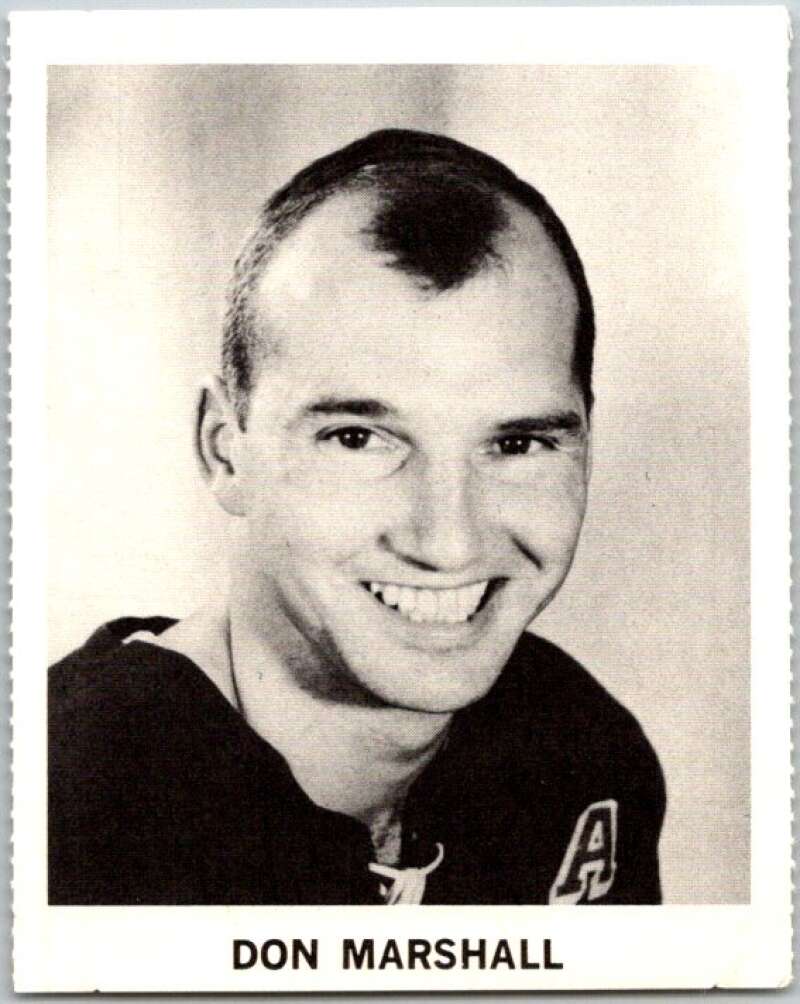 1965-66 Coca-Cola #89 Don Marshall New York Rangers X0152