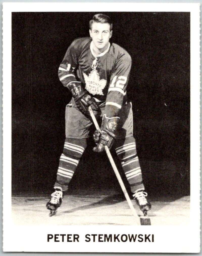 1965-66 Coca-Cola #98 Pete Stemkowski Toronto Maple Leafs X0167