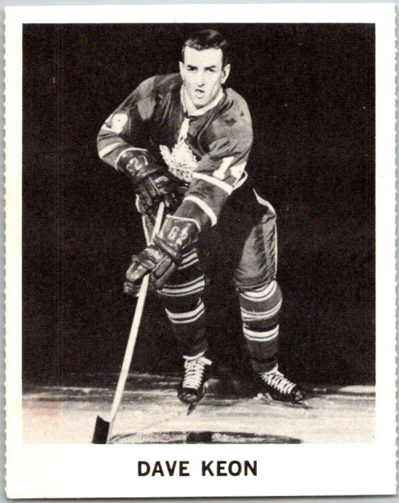 1965-66 Coca-Cola #99 Dave Keon Toronto Maple Leafs X0168