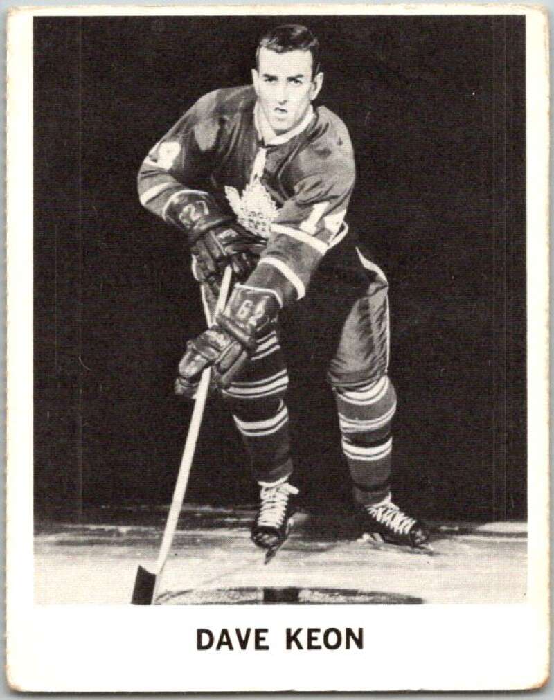 1965-66 Coca-Cola #99 Dave Keon Toronto Maple Leafs X0169