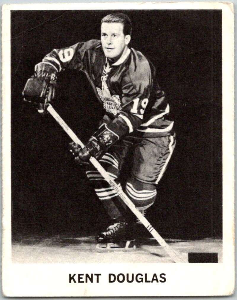1965-66 Coca-Cola #101 Kent Douglas Toronto Maple Leafs X0174