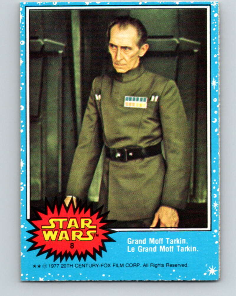 1977 OPC Star Wars #8 Grand Moff Tarkin V33566