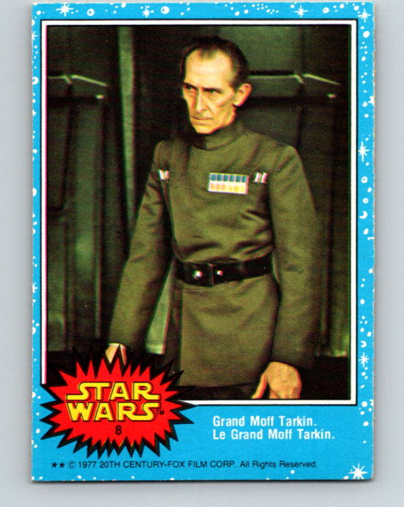 1977 OPC Star Wars #8 Grand Moff Tarkin V33567