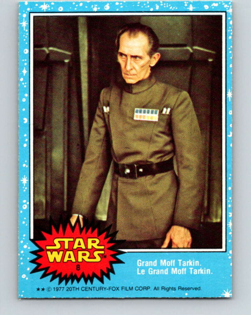 1977 OPC Star Wars #8 Grand Moff Tarkin V33568