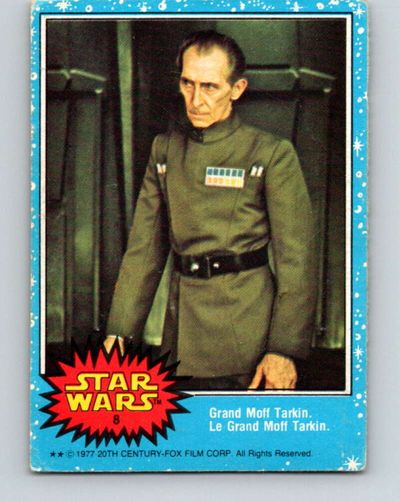 1977 OPC Star Wars #8 Grand Moff Tarkin V33569