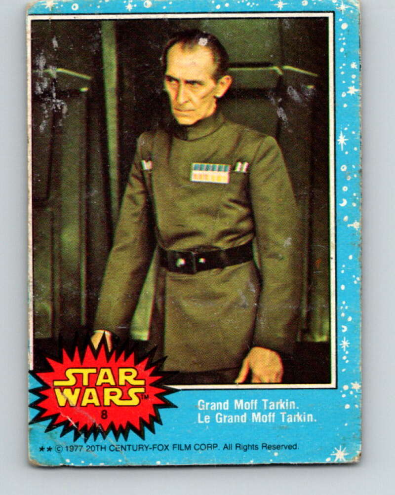 1977 OPC Star Wars #8 Grand Moff Tarkin V33571