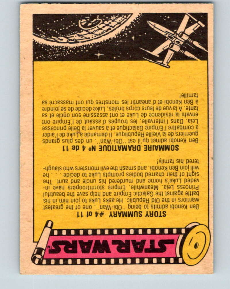 1977 OPC Star Wars #13 A sale on droids! V33589