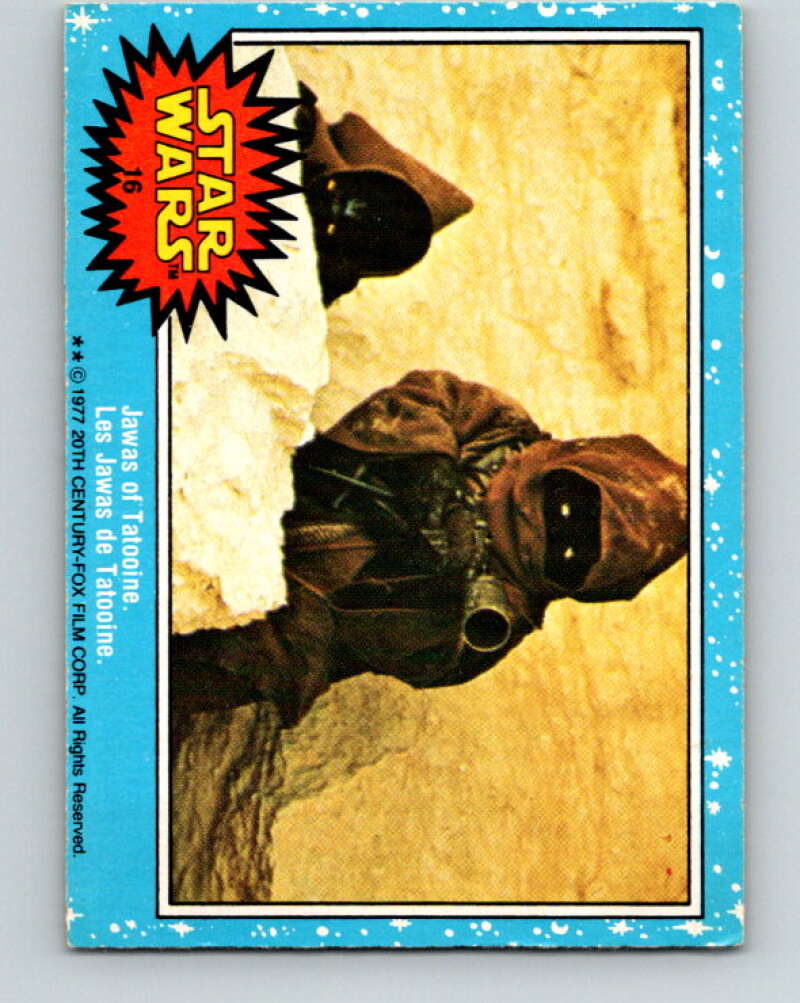 1977 OPC Star Wars #16 Jawas of Tatooine V33608