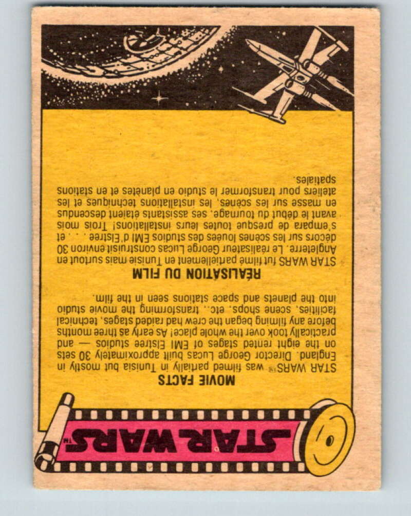 1977 OPC Star Wars #18 Artoo-Detoo is missing! V33621