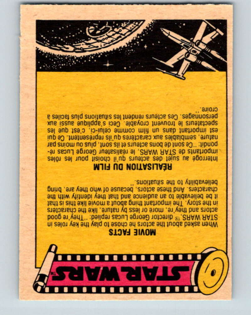 1977 OPC Star Wars #28 Luke agrees to join Ben Kenobi V33674