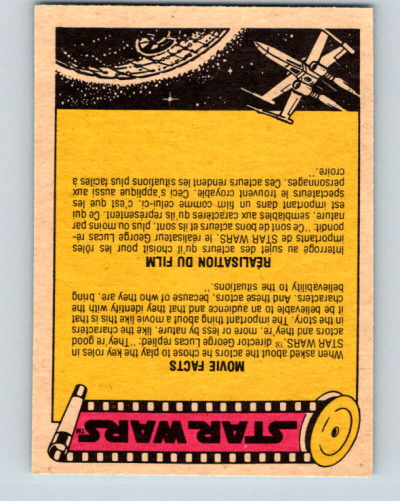 1977 OPC Star Wars #28 Luke agrees to join Ben Kenobi V33675