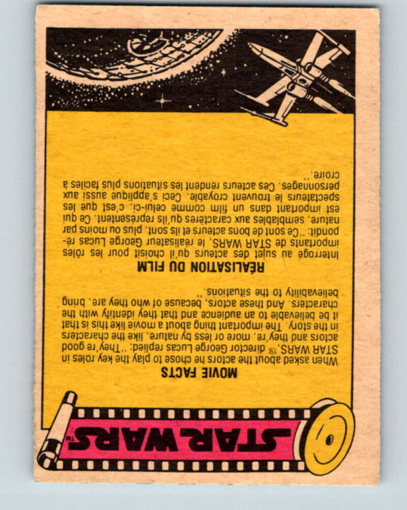 1977 OPC Star Wars #28 Luke agrees to join Ben Kenobi V33678