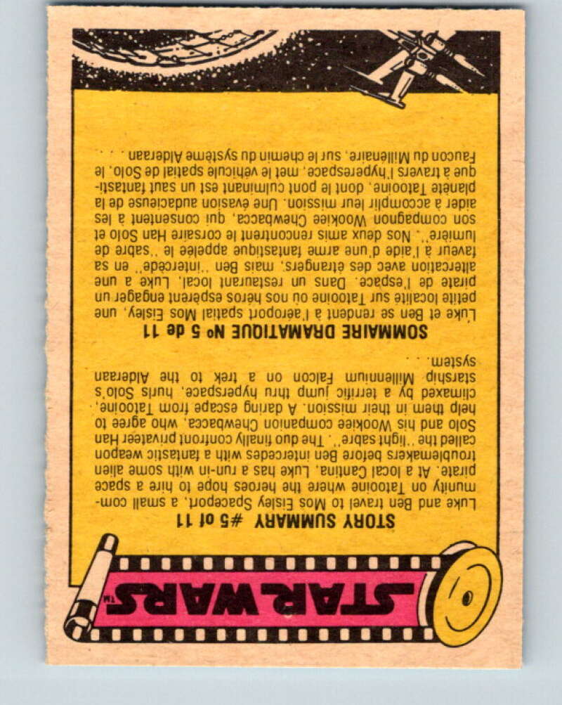 1977 OPC Star Wars #29 Stopped by stormtroopers V33679