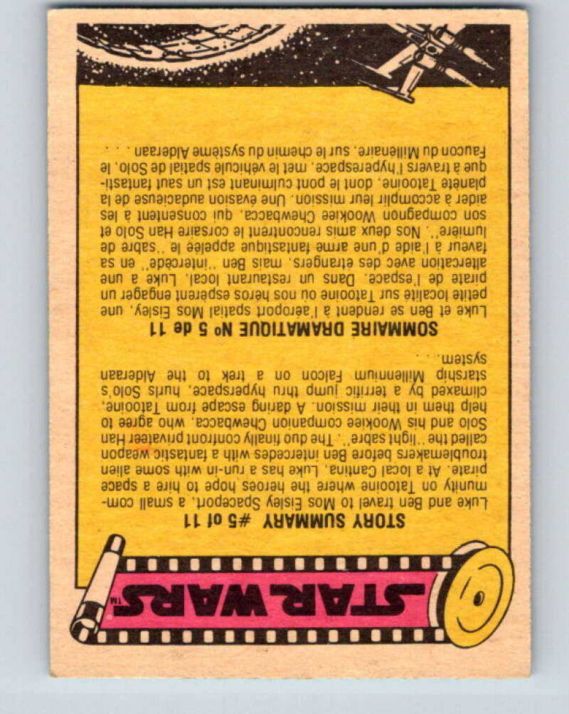 1977 OPC Star Wars #29 Stopped by stormtroopers V33680