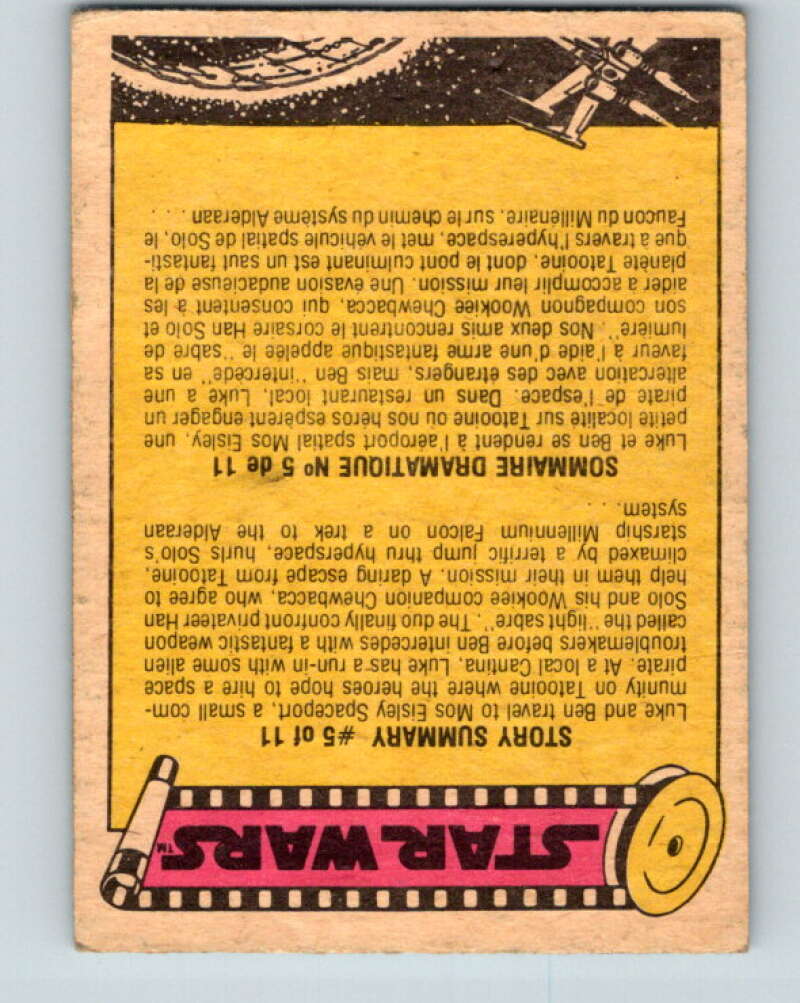 1977 OPC Star Wars #29 Stopped by stormtroopers V33681