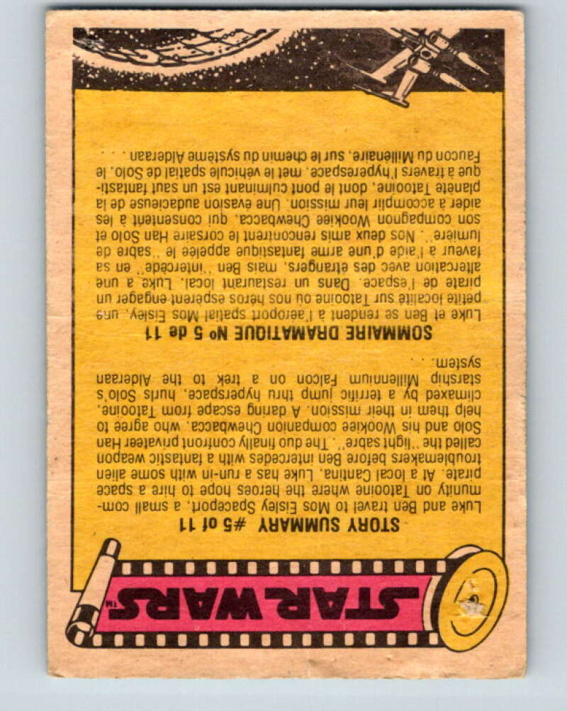 1977 OPC Star Wars #29 Stopped by stormtroopers V33683