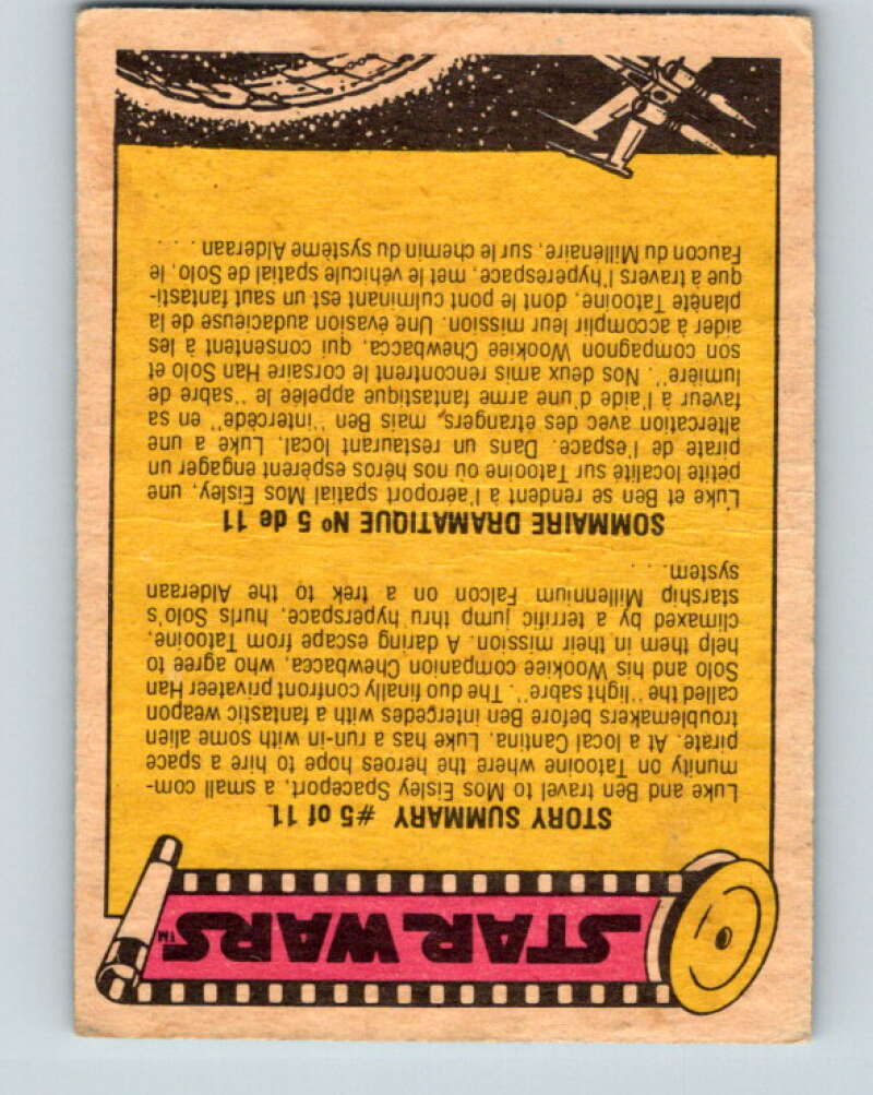 1977 OPC Star Wars #29 Stopped by stormtroopers V33684