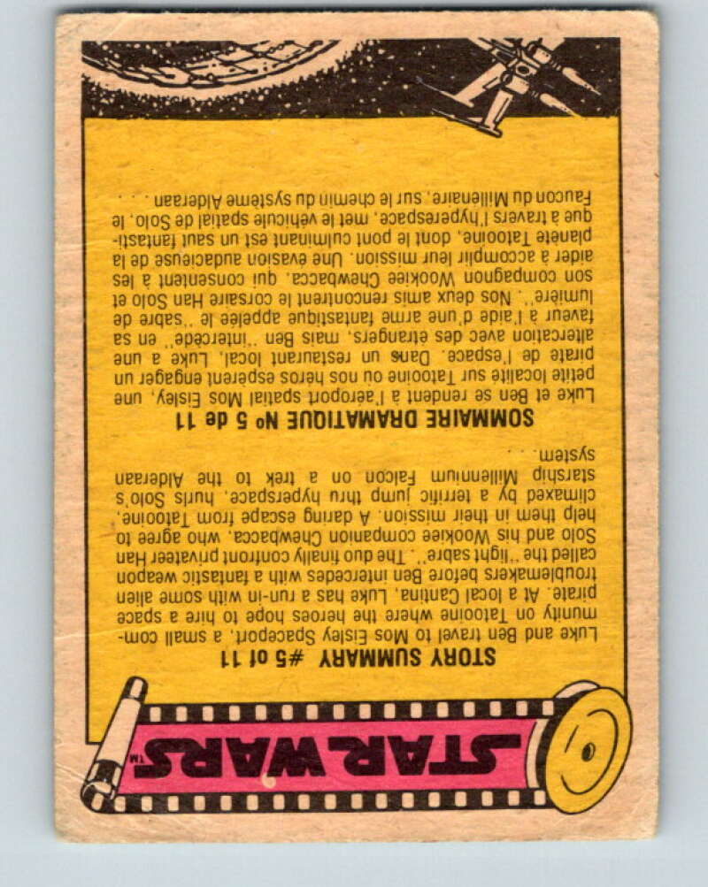 1977 OPC Star Wars #29 Stopped by stormtroopers V33685