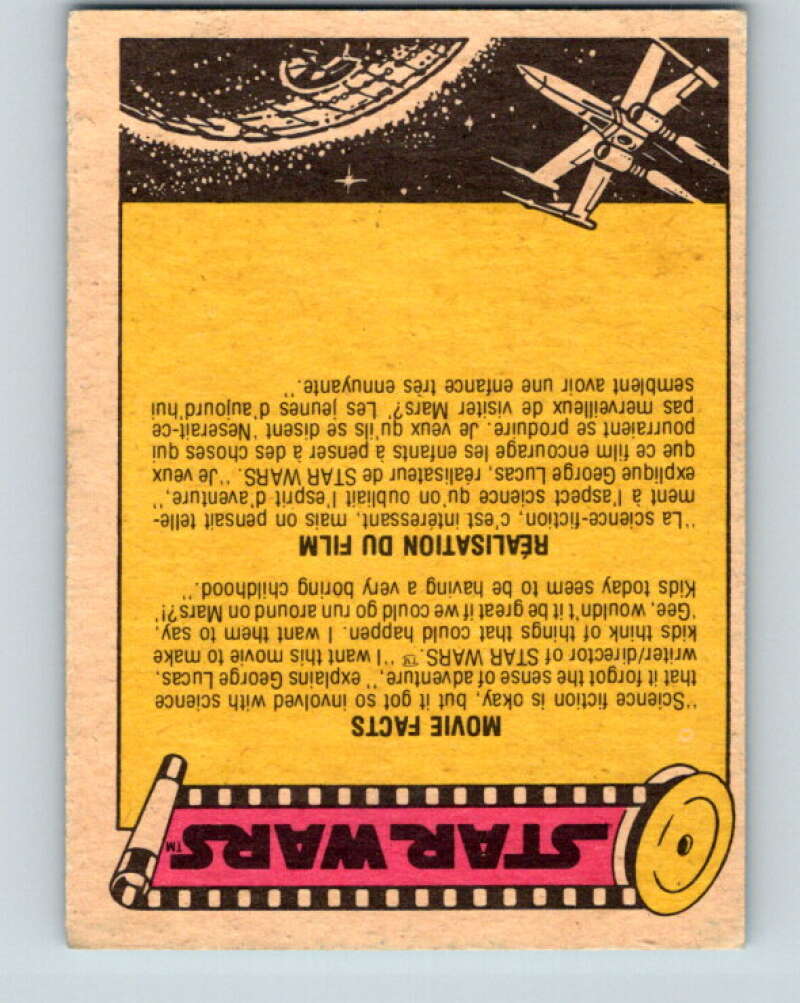 1977 OPC Star Wars #33 The droids in the Control Room V33705