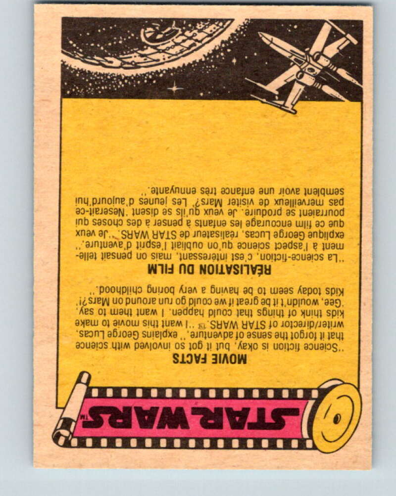 1977 OPC Star Wars #33 The droids in the Control Room V33706
