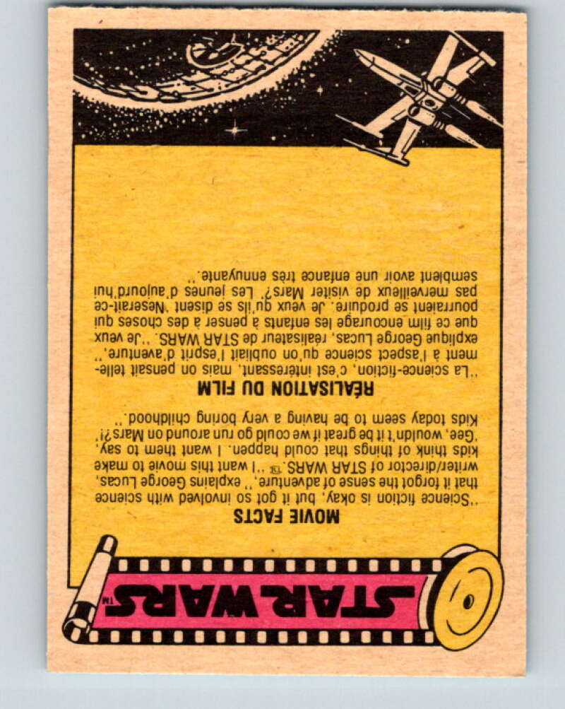 1977 OPC Star Wars #33 The droids in the Control Room V33707