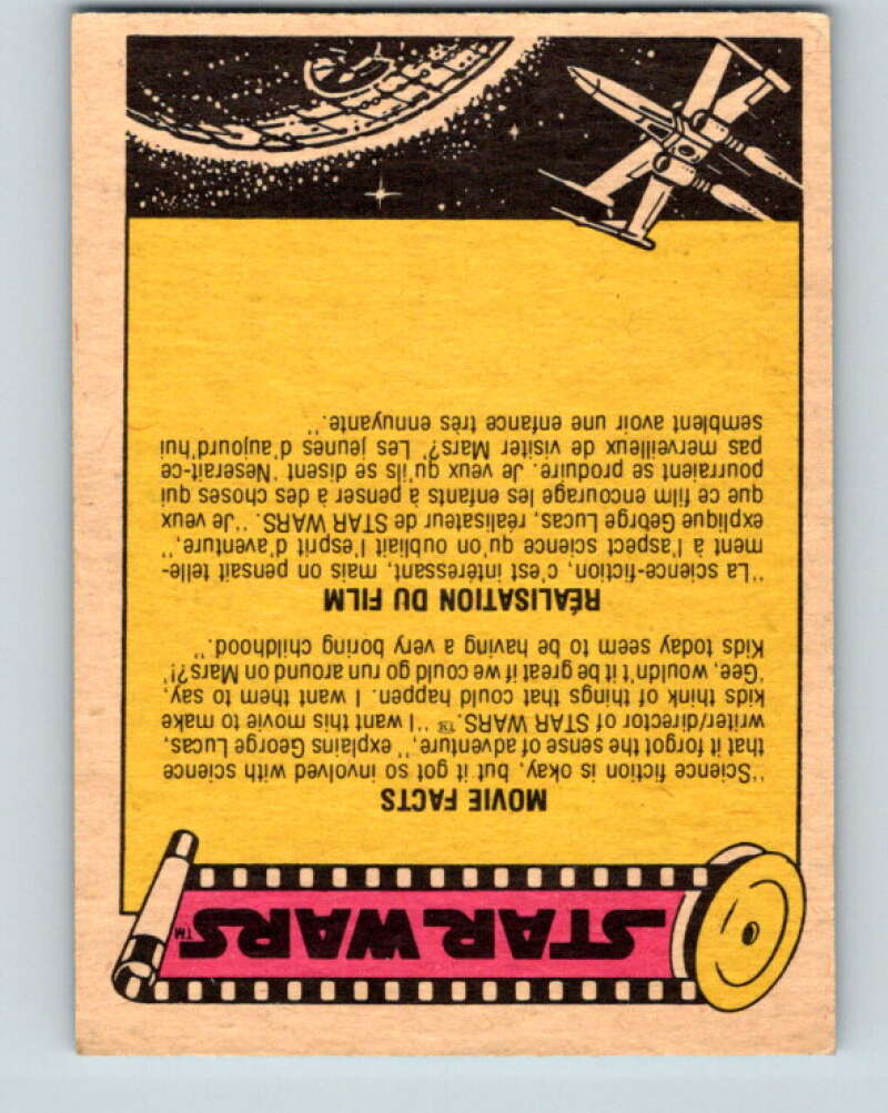 1977 OPC Star Wars #33 The droids in the Control Room V33708