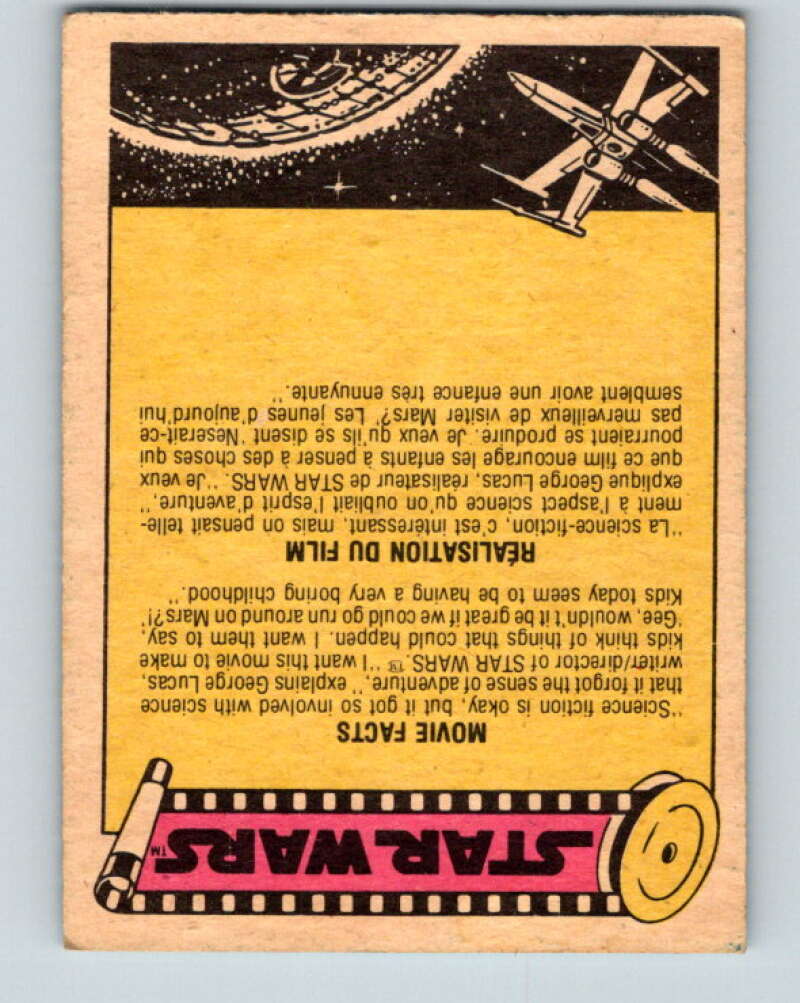 1977 OPC Star Wars #33 The droids in the Control Room V33709